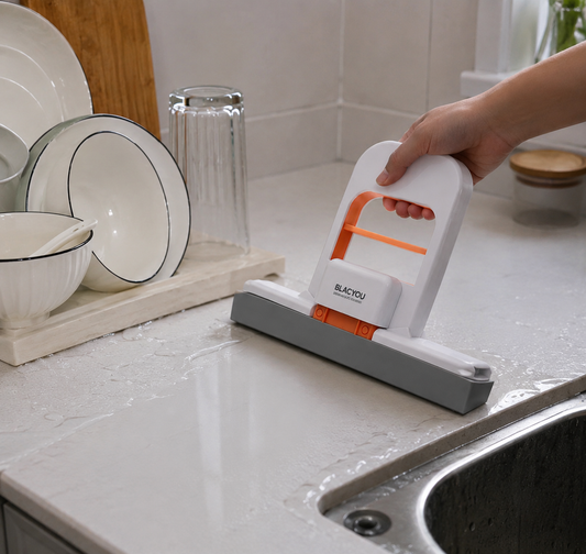 Mini foldable desktop mop for kitchen