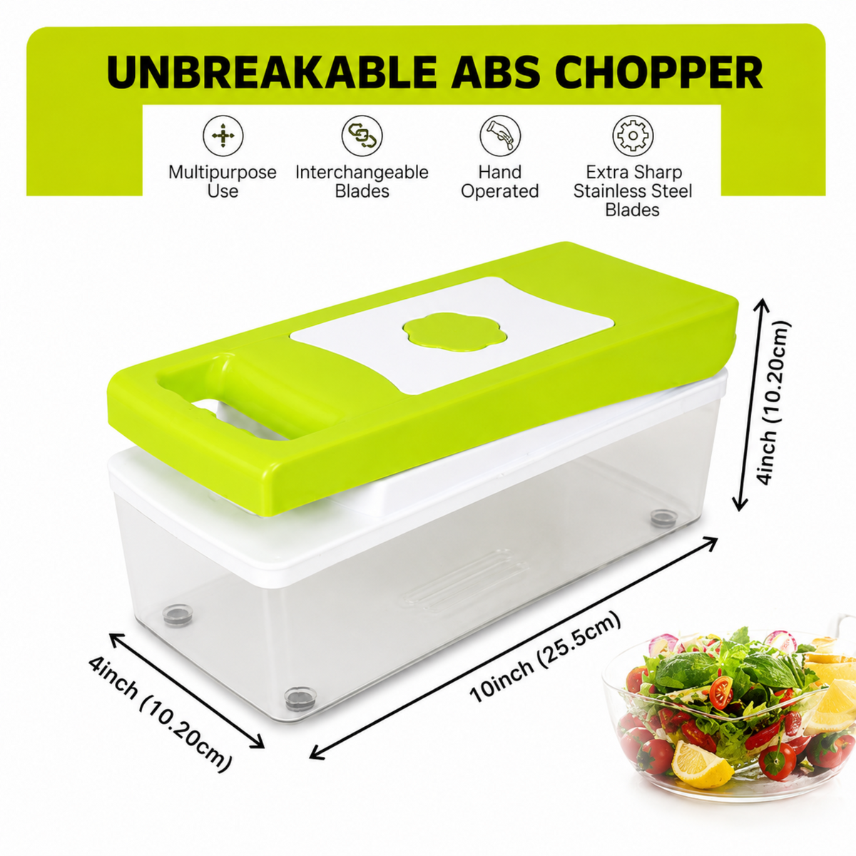 12-in-1 Multifunction Vegetable Chopper & Slicer with Storage Container