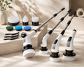 7-in-1 Cordless Electric Spin Scrubber with Extendable Handle