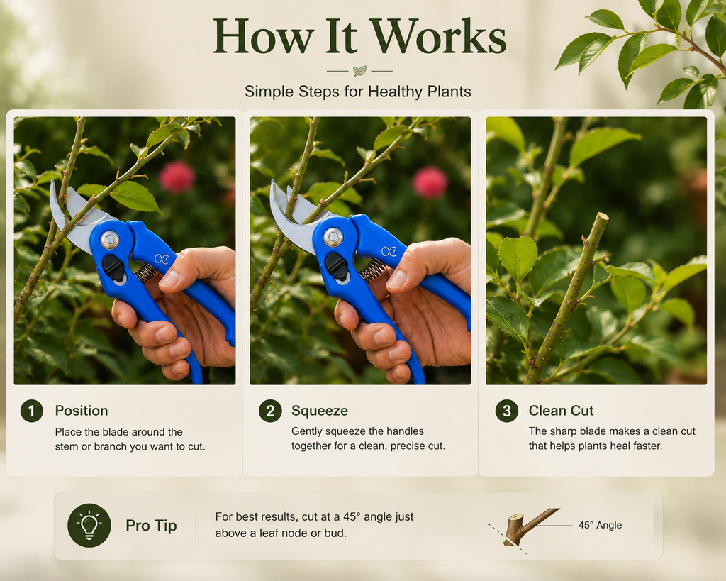 Professional Garden Pruning Shears