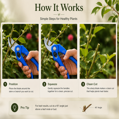 Professional Garden Pruning Shears